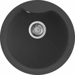 Elleci Ego Round  G59 antracite (LGEROU59) Gránit mosogatótálcák kép