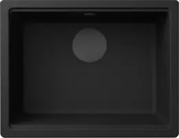 Elleci Time 105 fekete tartozékokkal munkalap alá szerelhető - ÚJ!  G40 nero (LG210540BSOBKM) Gránit mosogatótálcák kép