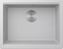 Elleci Time 105 munkalap alá szerelhető - ÚJ!  G68 bianco (LG210568BSO) Gránit mosogatótálcák kép