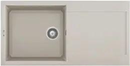 Elleci Easy 480 - ÚJ!  G39 bianco soft (LGY48039) Gránit mosogatótálcák kép