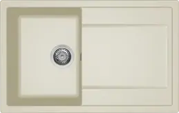 Elleci Life 300  G62 bianco antico (LG230062) Gránit mosogatótálcák kép