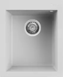 Elleci Quadra 100  G68 bianco (LGQ10068) Gránit mosogatótálcák kép