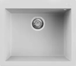 Elleci Quadra 105  G68 bianco (LGQ10568) Gránit mosogatótálcák kép