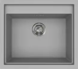 Elleci Sintesi 105 K99 Dark Grey inox tartozékokkal Keratek Plus mosogatótálcák kép