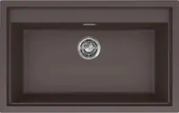 Elleci Sintesi 130 K87 Cocoa inox tartozékokkal Keratek Plus mosogatótálcák kép