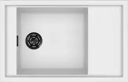 Elleci Sintesi 305 K96 White fekete tartozékokkal Keratek Plus mosogatótálcák kép