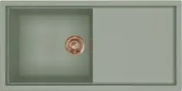 Elleci Sintesi 480 K82 Sage bronz tartozékokkal Keratek Plus mosogatótálcák kép