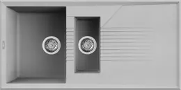 Elleci Tekno 475  M79 aluminium (LMT47579) Gránit mosogatótálcák kép