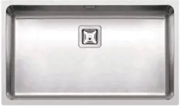 Elleci W-Square 700  Inox (LIW700SACMU) Rozsdamentes mosogatótálcák kép