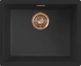 Elleci Zen 105 K86 Black bronz tartozékokkal Keratek Plus mosogatótálcák kép