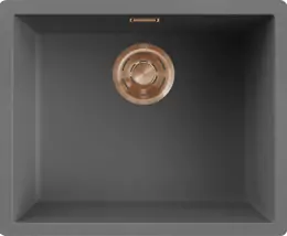 Elleci Zen 105 K99 Dark Grey bronz tartozékokkal Keratek Plus mosogatótálcák kép