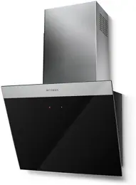 Faber DAISY + BK A55 INOX-FEKETE kürtős páraelszívó kép