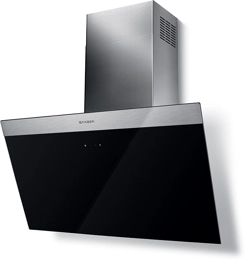 Faber DAISY + BK A80 INOX-FEKETE kürtős páraelszívó kép