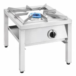 Ggm gastro GKK1 Ipari gázzsámoly - összteljesítmény: 10,0 kW - 1 égős - asztali - 500x500x510 mm kép