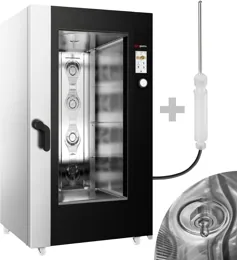 Ggm gastro KDTT2011 Kombi sütő - gőzpároló - Érintő - 20x GN 1/1 - inkl. Automatikus tisztítórendszer & maghőmérő kép