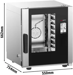 Ggm gastro KDTT523 Elektromos- Kombi sütő - gőzpároló kép