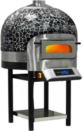 Ggm gastro SPOE01N Elektromos pizzakemence - 6x Ø 30 cm - max. 400 °C - érintőkijelzős kép