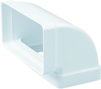 Gonal Lapos csatorna sarok - függőleges-2 Légtechnikai csövek, elemek és idomok (Webshop) kép