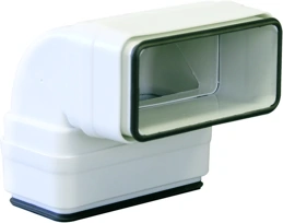 Gonal Lapos csatorna sarok - függőleges-7 Légtechnikai csövek, elemek és idomok (Webshop) kép