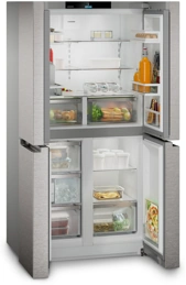 Liebherr MSDD 9012 4 ajtós francia ajtós hűtő-fagyasztó EasyTwist-Ice rendszerrel kép